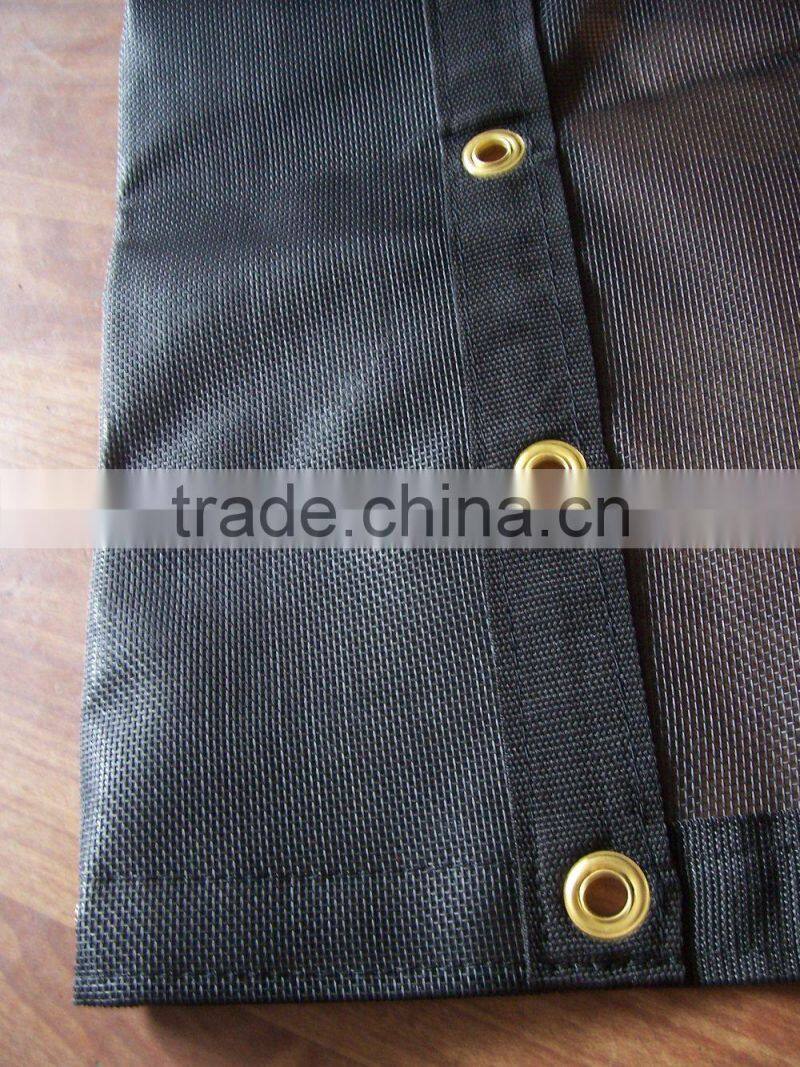 Black Mesh Dump Tarp