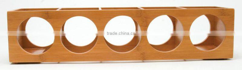 Bamboo Stackable Wine Rack