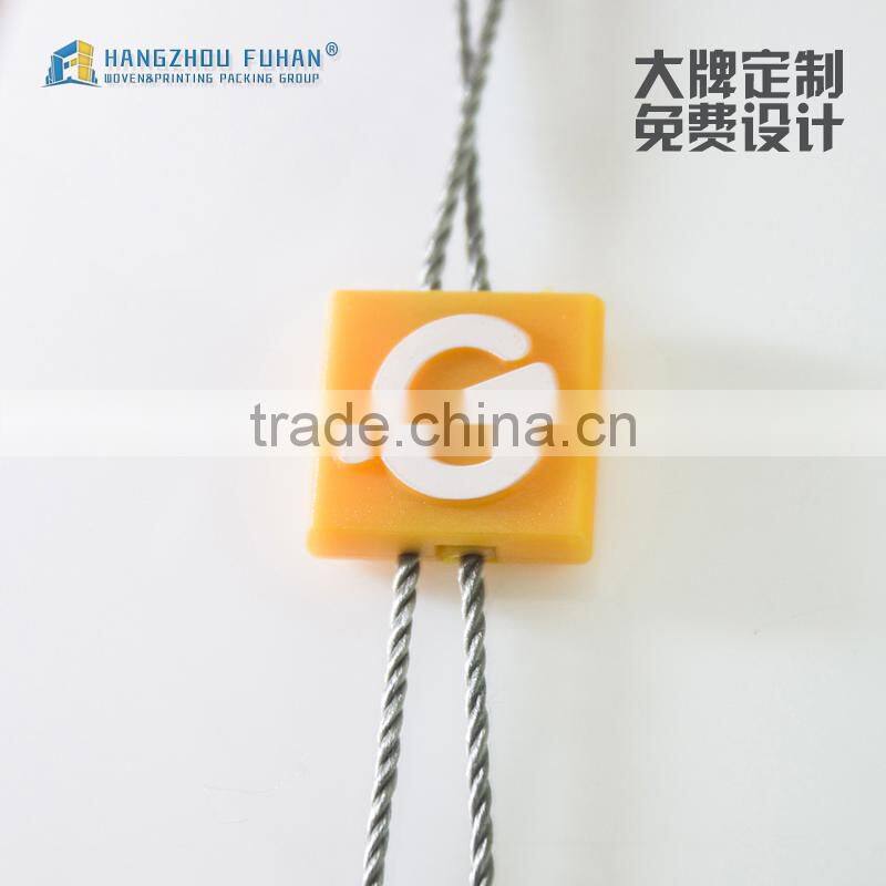 Wholesale High Grade Fancy Plastic Hang String Seal Tag