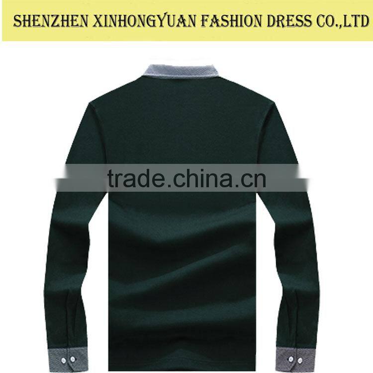 OEM top quality new style brand long sleeve mens fashion Comfortable t-shirts