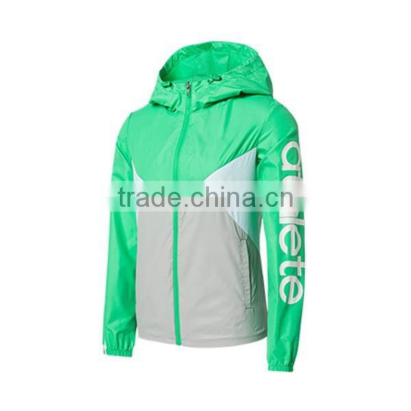wholesale custom light weight sports jacket with sublimation printing