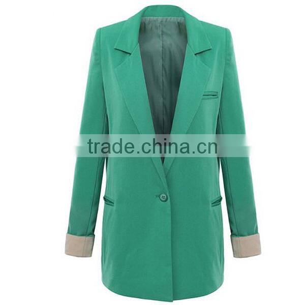 trendy fashion plus size ladies long parka jacket