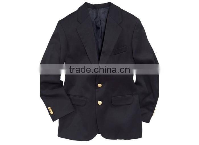 Boys' Brass Button Blazer