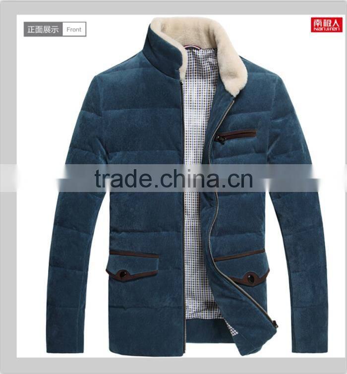 Nanjiren down jacket short thickening style 2014 new series for men's youth jacket