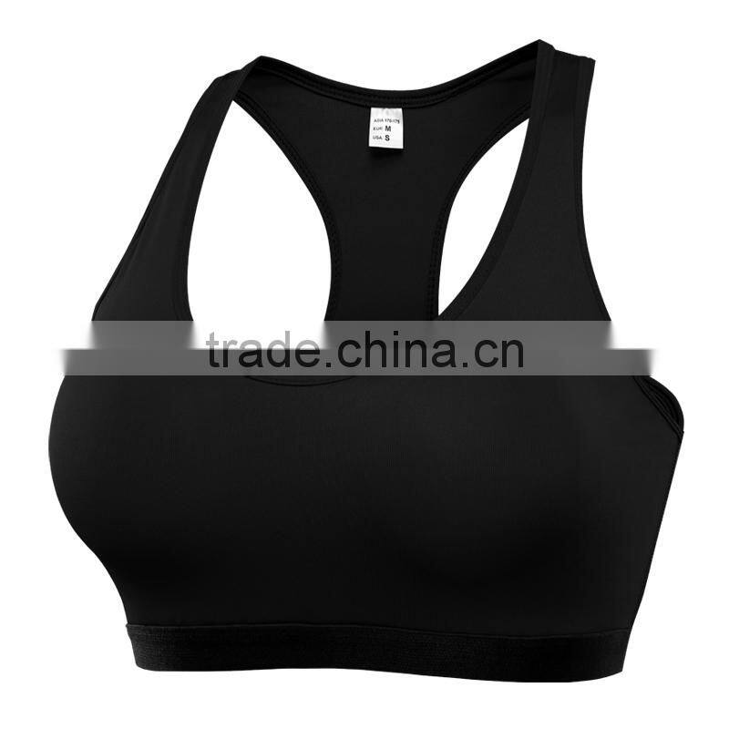 Trendy style women design your own hot sex fitness ladies sports bra