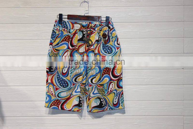 GZY hot sale cheap stock demin shorts