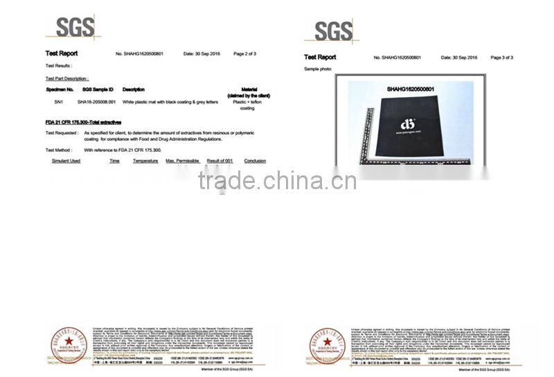 Reusable PTFE Coated Non-stick Silicone BBQ Baking Grill Sheet Mat