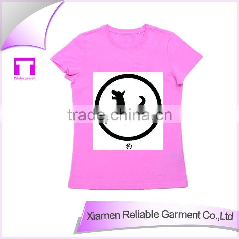 Hot!2016 fashion 100% cotton lkids t-shirt 2016 animal pattern