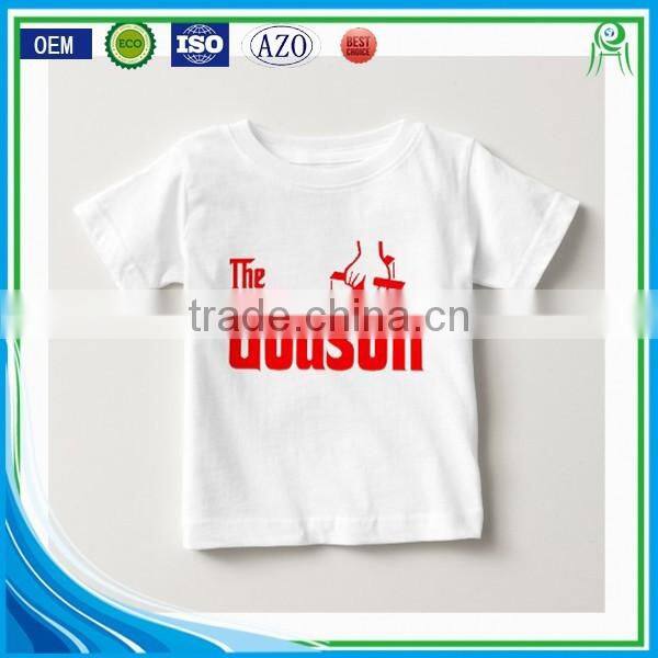 Custom brand design 100% cotton print t-shirt