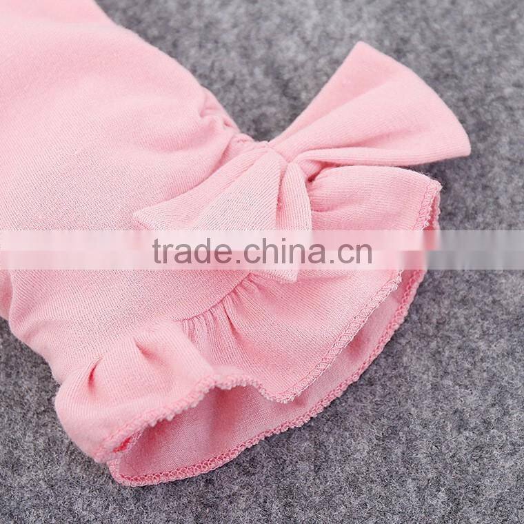 wholesale design baby girls pant, hot cheap lastest girls 3/4 ruffle pants