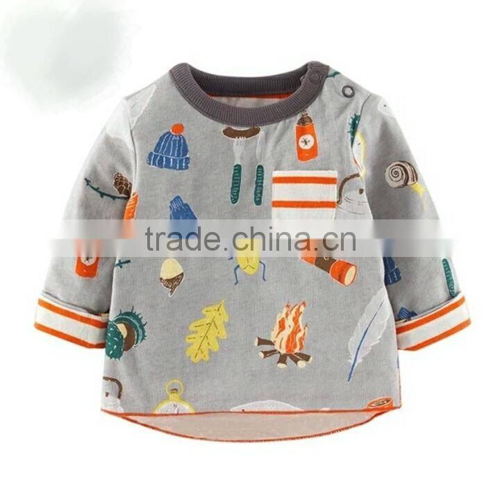 2016 new arrival Baby clothes baby T-Shirt princenss girl Short- Shirt Hot Baby Girls Clothes Leaves Printe