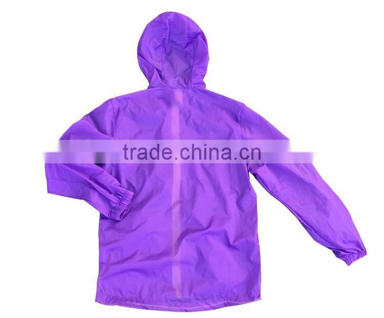 Summer lightweight windcheater outdoor thin jacket skin wear
