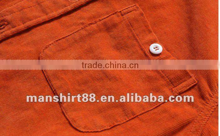 2016 superbly multicolor men corduroy casual shirt