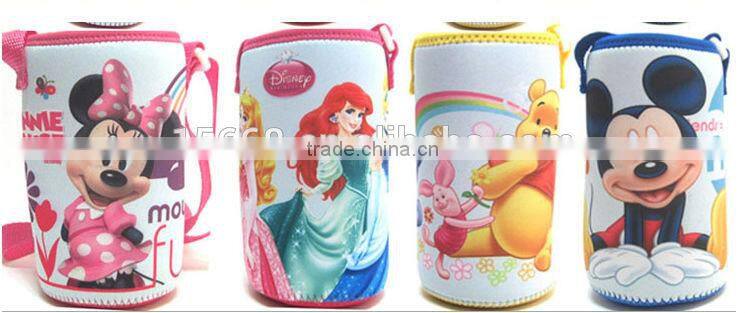 GR-B0265 different cute designs neoprene bottle cooler