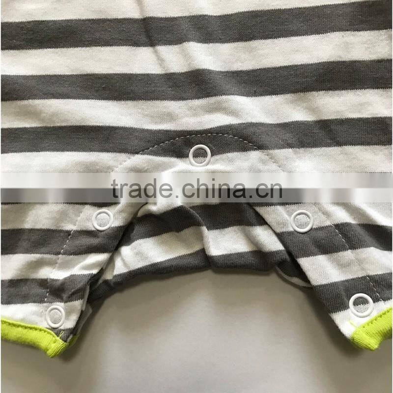 Infants & Toddlers 100% Cotton Baby Boys Romper With Print Cartoon