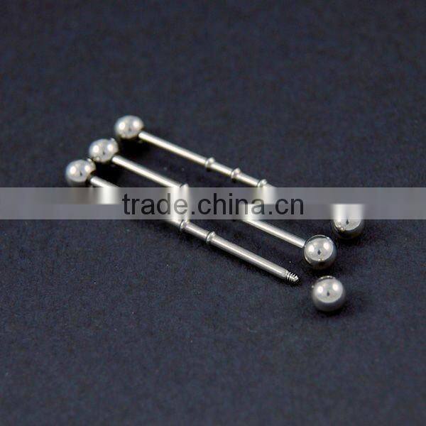 New Hot styles goblet industrial tongue barbell