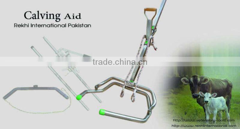 Calving Aid,Calves Puller,Calf puller Stainless steel 180cm,veeverlosser