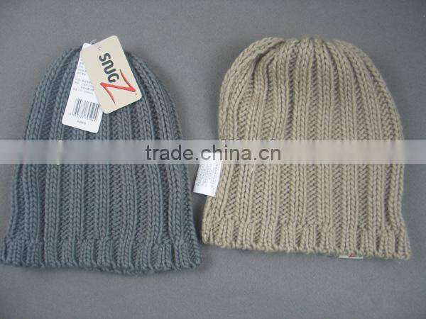 2014 hot selling acrylic hat winter hat girl hat
