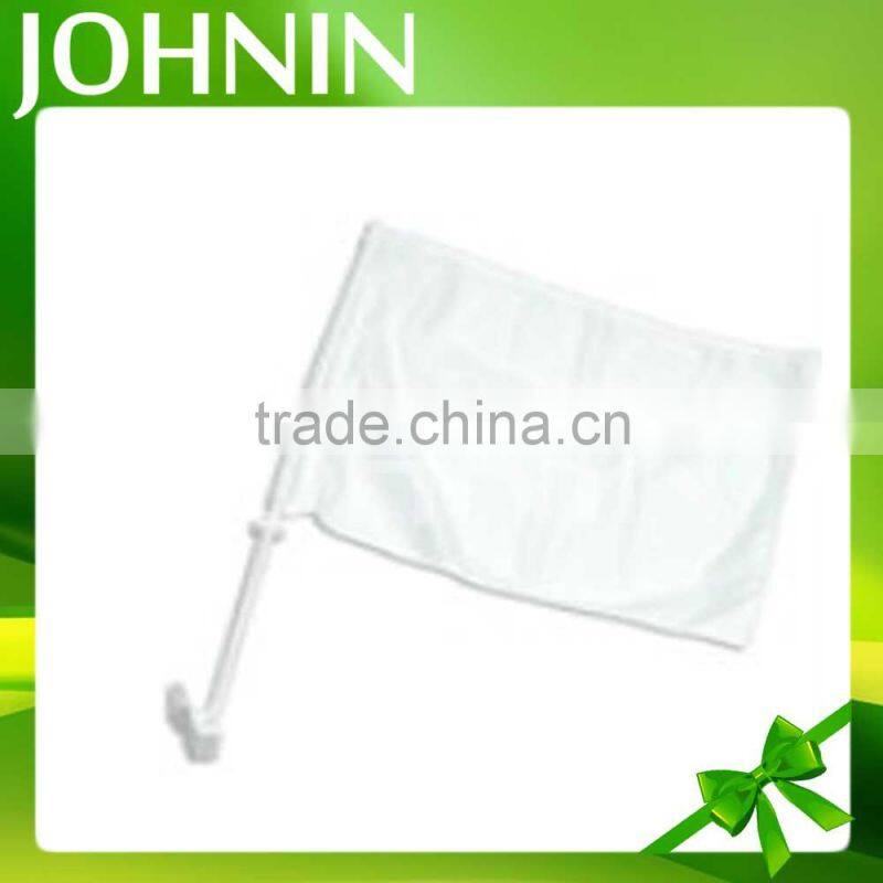 Wholesale polyester 30*45cm car flag with strong pole