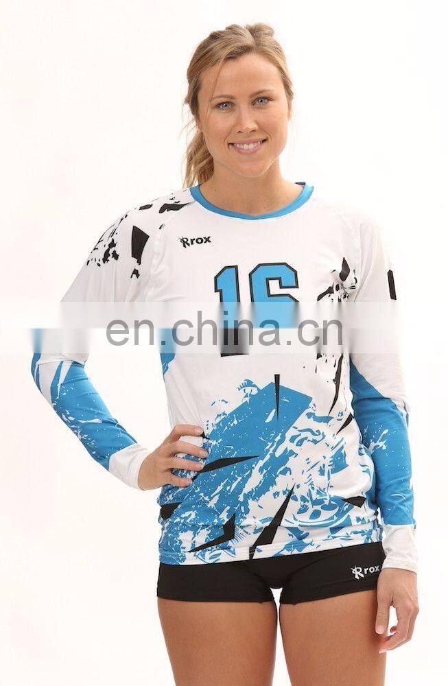 High five short sleeve solid volleyball Jersey,design Custom baseball uniform,team work volleyball uniforms