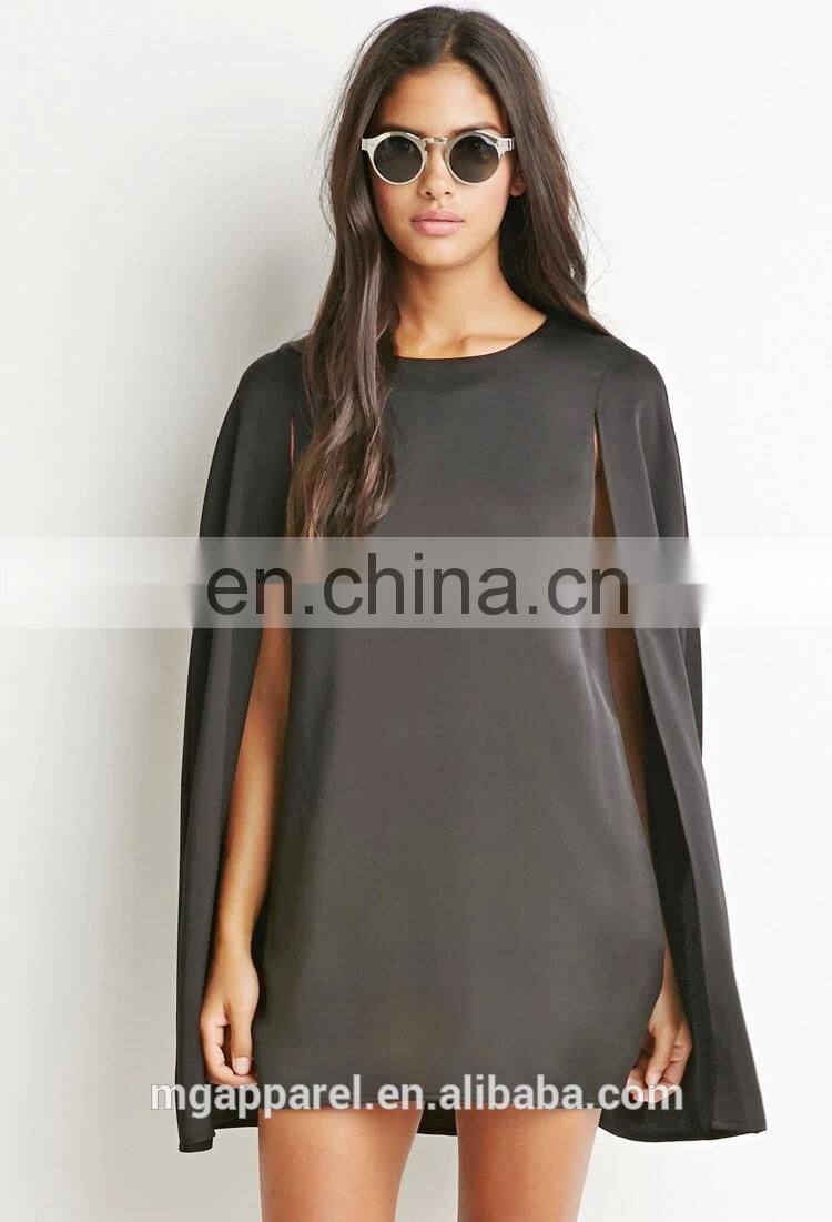 ladies smart casual dress layered back sexy sheath mini dress with a layered keyhole back