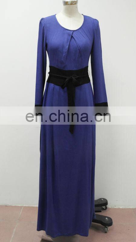 CHEFON Rayon muslim women dresses 2016 long