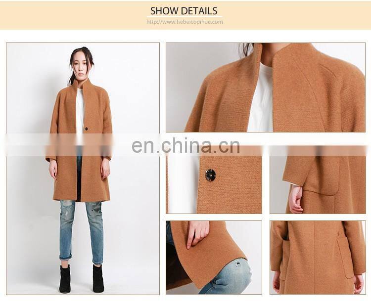 China Supplier Autumn and Winter Ladies Fancy Coat