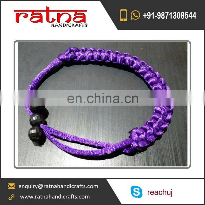 indian handicraft rope bracelet friendship band