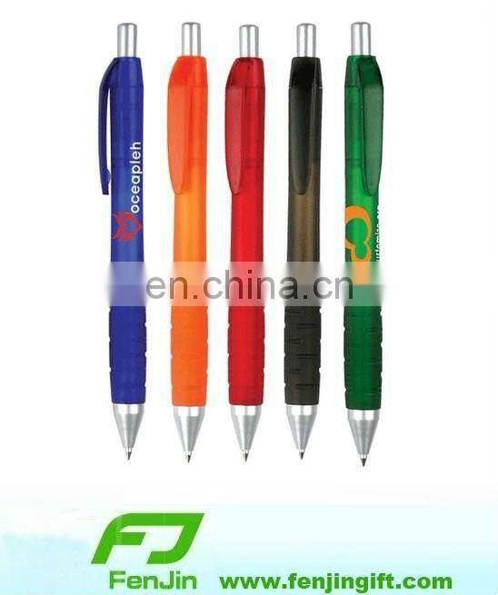 Plastic white color ball pen