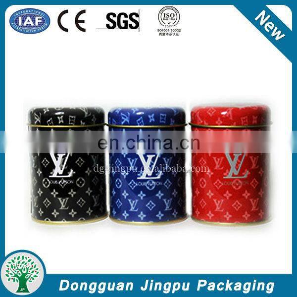 Luxury moistureproof metal t-shirt packaging tube
