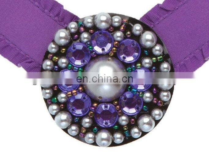 Wholesale Gold handmade beads button for lady shoes