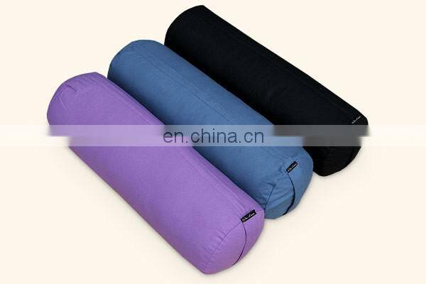 Bolster Cushion Buckwheat Removable Washable Cover Portable Meditation