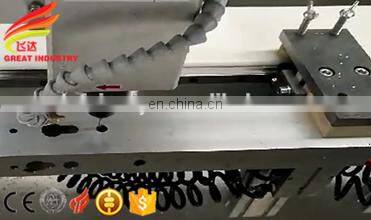 3 Tool high Precision drilling and mini cnc milling machine with tool changer for aluminum profiles window and doort