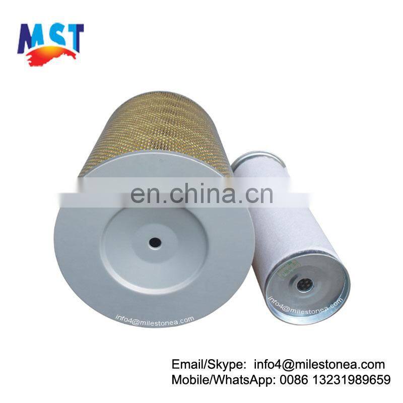 Auto air filter P153029 for excavator engine
