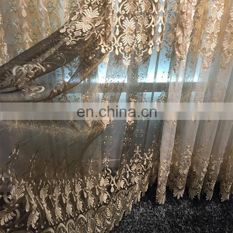 Ready made european style curtains turkish curtains for living room