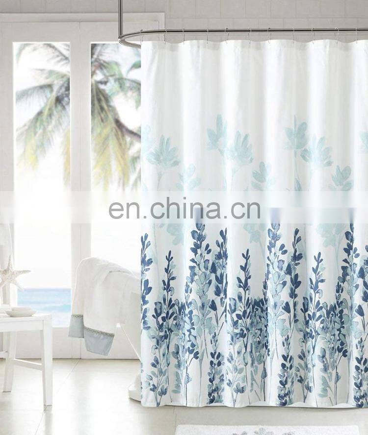Factory Direct 3d Printed Design Sales High Quality Waterproof Shower Curtain