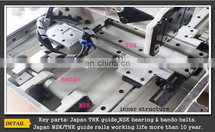 computerized lock stitch programmable pattern industrial sewing machine for garment