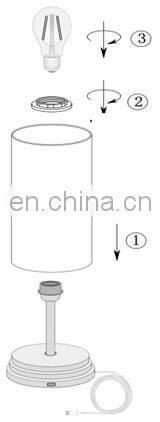 BRIMAX 2019 new design modern led lamp for living room decorative lighting beside 5V 6W table lamps