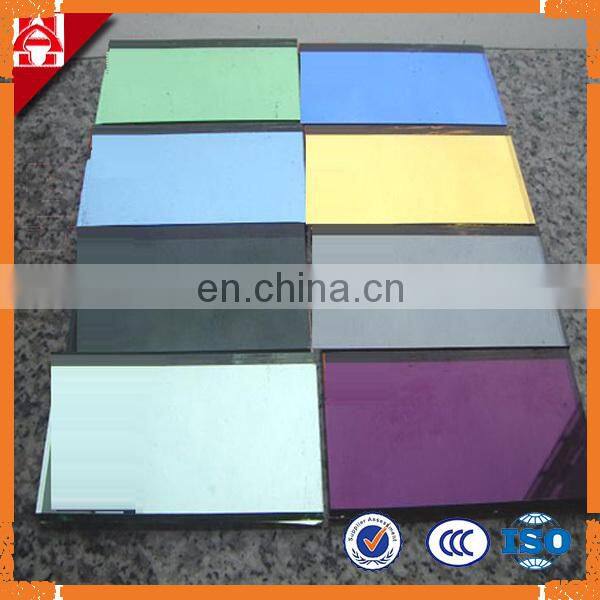 blue mirror glass glass mirror