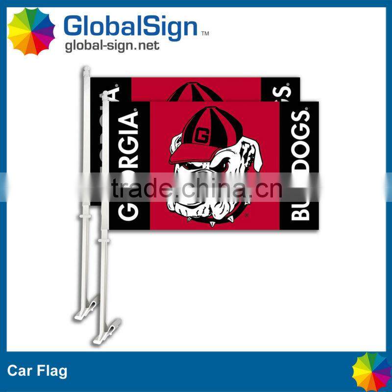 Best selling car flags with good quality from Shanghai GlobalSign