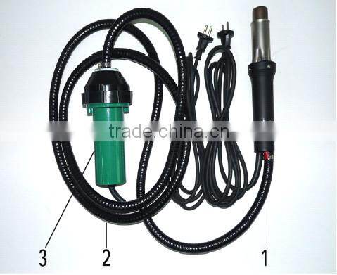 Split-type and lightest hot air welder with high quality and good performace