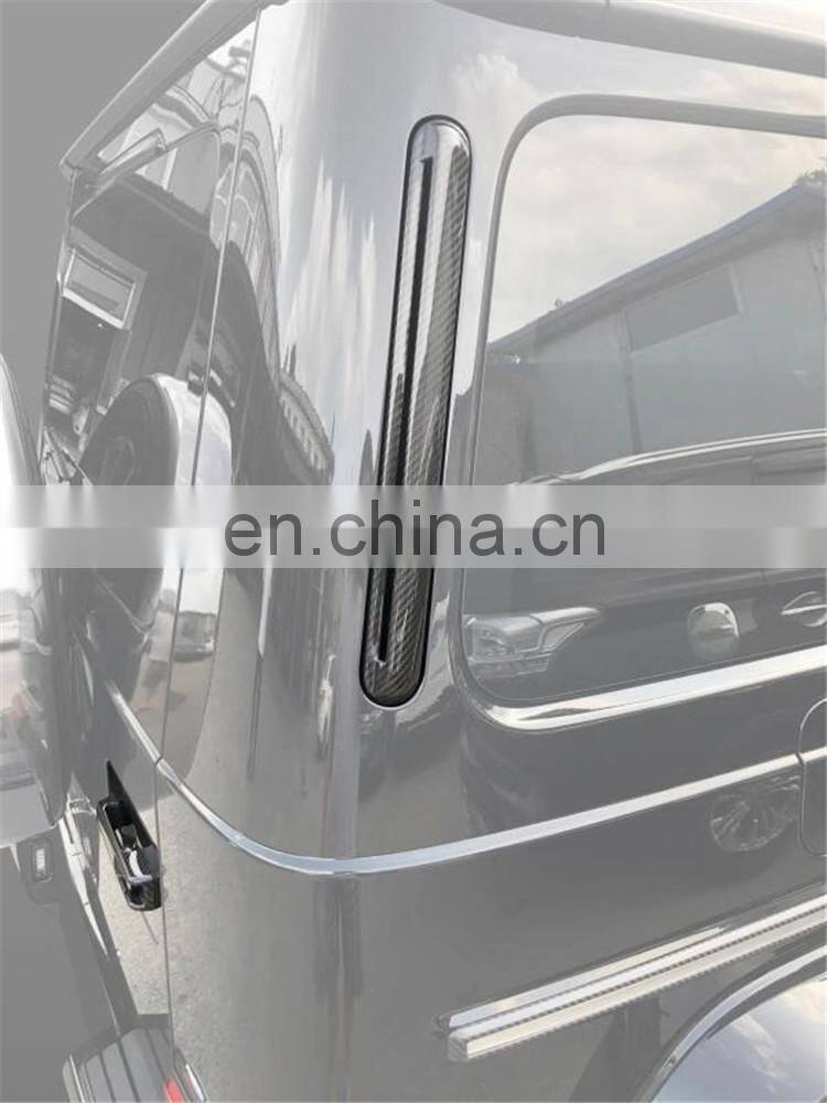 G class w464 window trims for w464 G63 G65 G500 G350 G400 carbon fiber material rear window trims