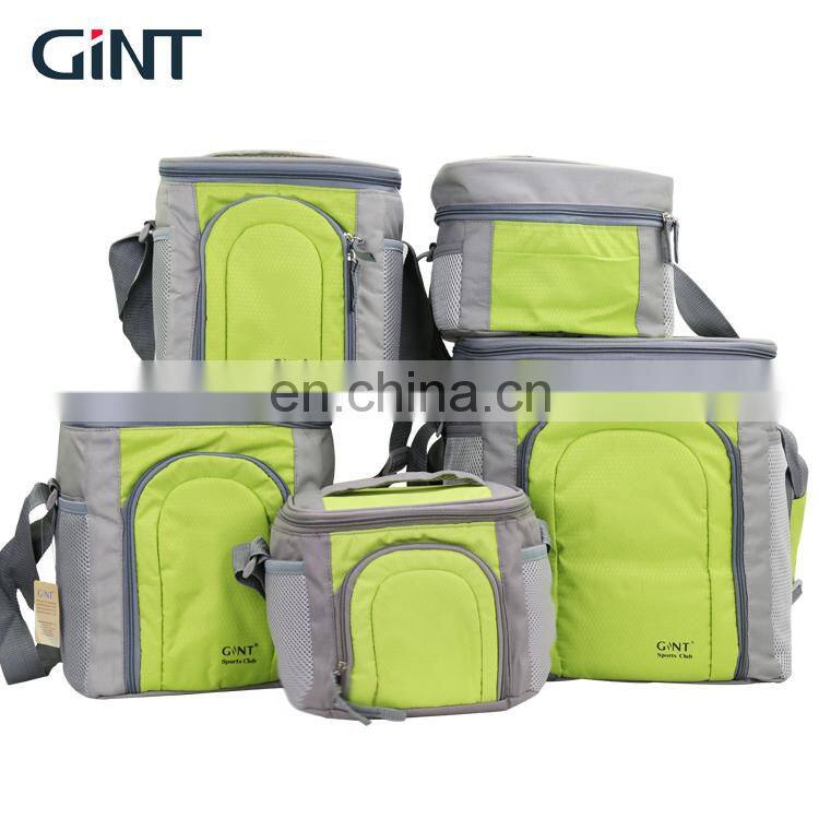 GINT 10L Portable 600D PVC PEVA Waterproof Food Fitness Lunch Cooler Bag