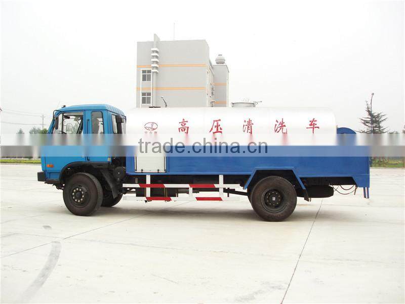 Dongfeng 10000 liters sewer flushing truck