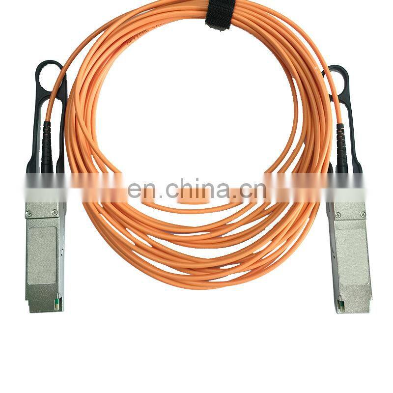 3.0M QSFP28 OM3 AOC Active Optical Cable 2M 5M 10M Customized QSFPS Fiber Cable