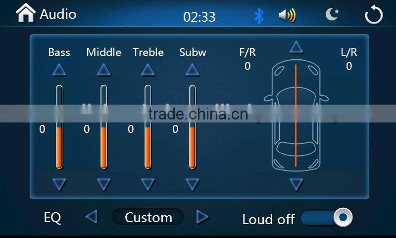 7 inch Car DVD GPS for peugeot 408 2013 year with CANBUS Peugeot 408 2013 Car Audio Stereo GPS Navigation For PEUGEOT 408