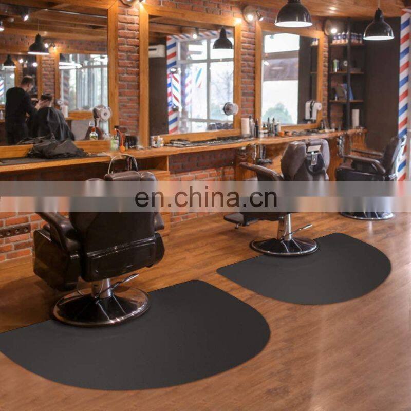 Hairdressing barber and beauty salon mat,barber salon chair anti fatigue floor mat