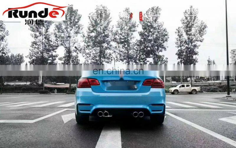 RD 2004-2013 M4 Style Front Rear Bumper Side Skirts Auto Body kits for BMW 3 Series E90 E92 E93