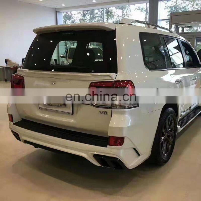 Runde Top Quality For 2018+ Toyota Land Cruiser 200 Upgrade KHANN Style Body Kits Front Bumper Rear Bumper