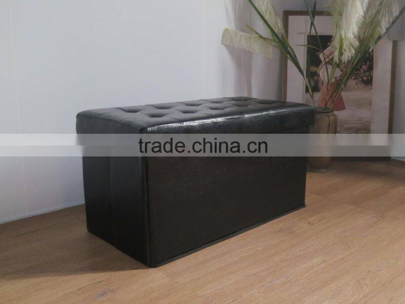 Folding Metal Bed/ Ottoman Stool